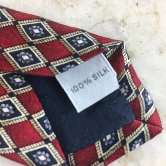 PIERRE CARDIN SILK TIE - Picture 5 of 13